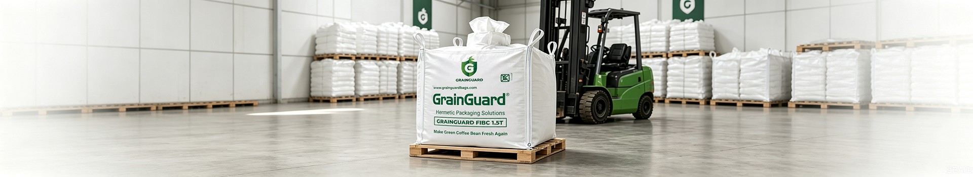 Hermetischer Fibc Big Bag für grüne Kaffeebohnen