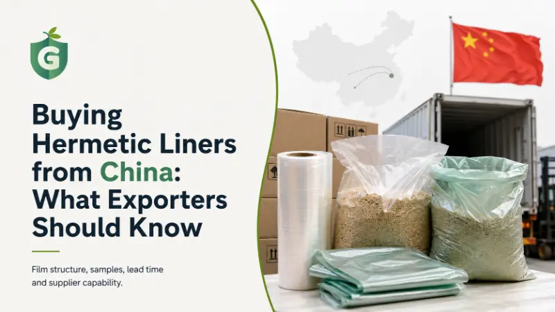 Hermetische Liner aus China kaufen: Was Exporteure wissen sollten