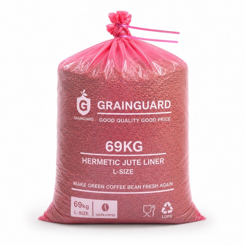 69 kg hermetischer Jute-Liner