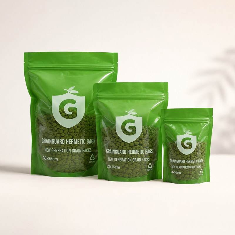 Probenahmebeutel für grüne Kaffeebohnen